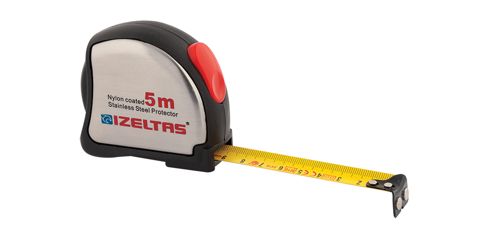 İzeltaş 5 m) - 3 Krom Şerıt Metre (3M