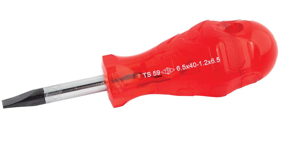 İzeltaş 6.5×25 Kraft Serı Düz Uçlu Topaç Tornavıda