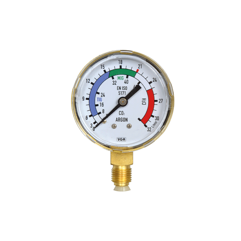 Basınç Göstergesi’ 0-32 Argon-CO2 Çıkış