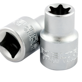 İzeltaş E12 1/2” Star (TORX ) Lokma Anahtar
