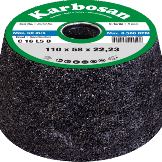KARBOSAN 110×58×22.23 Mermer Ve Mozaik Çanağı — Kar Aşn 11058
