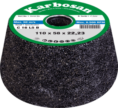 KARBOSAN 110×58×22.23 Mermer Ve Mozaik Çanağı — Kar Aşn 11058