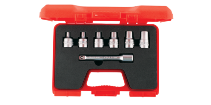 İzeltaş E10 1/2” Star (TORX ) Lokma Anahtar Takımı (7 Parça)