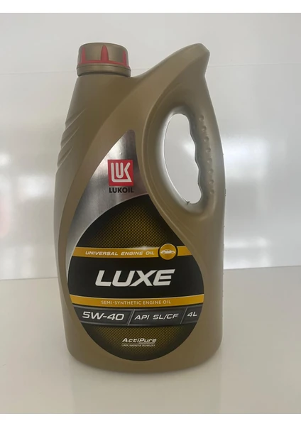 5W-40 4 lt Motor Yaği Lukoil (Luxe 5W-40)