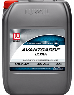 10W-40 20 LT AĞIR VASITA YAĞI LUKOİL (AVANTGARDE ULTRA 10W-40 CI-4/SL)
