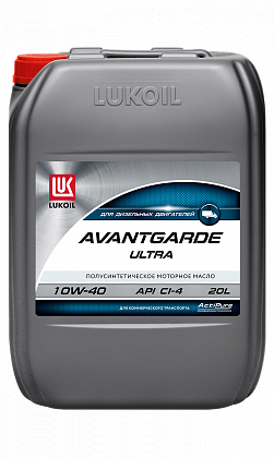 10W-40 20 lt Ağir Vasita Yaği Lukoil (Avantgarde Ultra 10W-40 Ci-4/Sl)