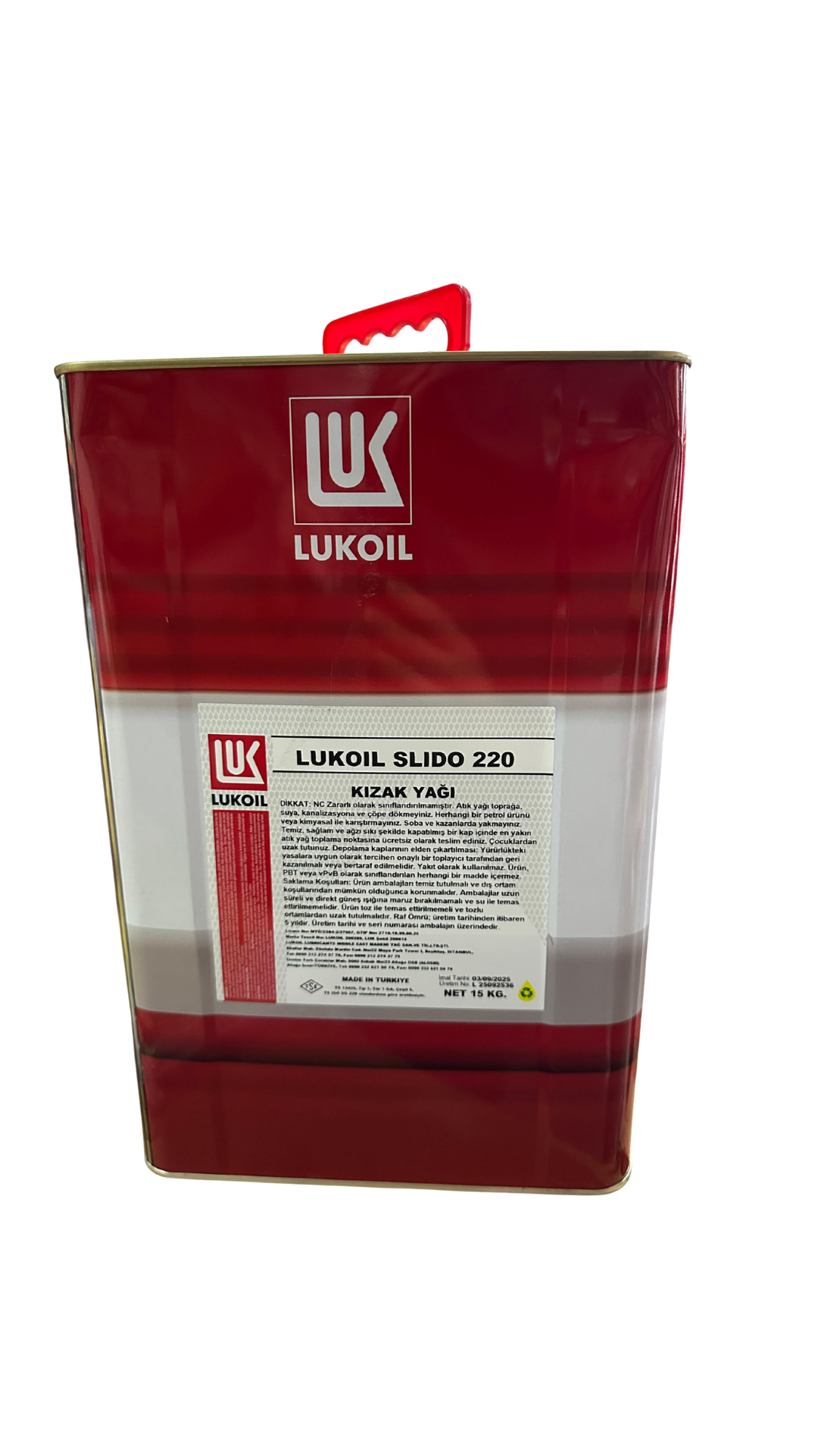 220 15 kg Endüstriyel Yağ Lukoil