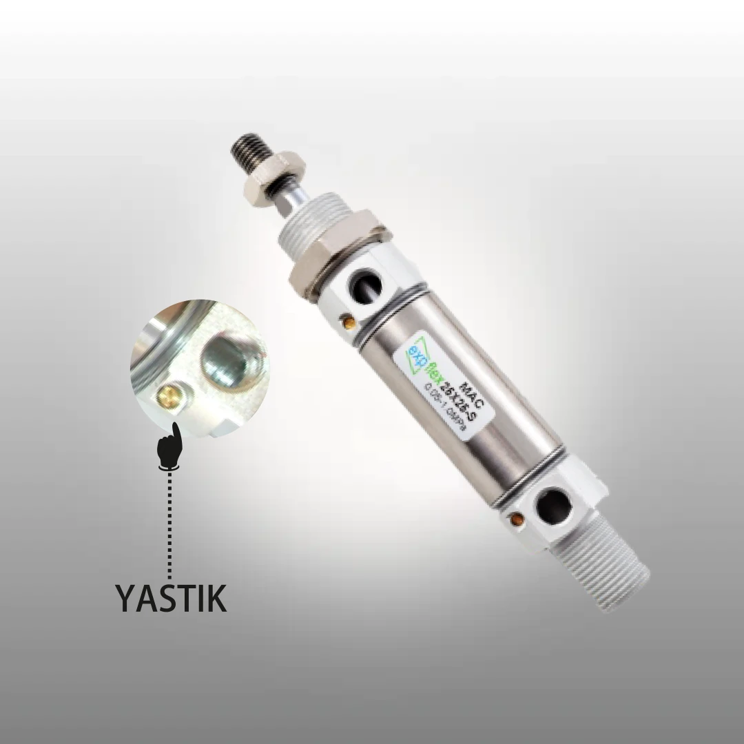 Ø63X150 mm Manyetik Yastikli Kalem Silindir