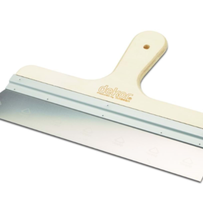 Hassan Eğri Sapli İspatula Ahşap Sap 20 cm KOD:045
