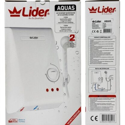 Lider Su İsitci Şofben Elektrikli 3 lt LW33