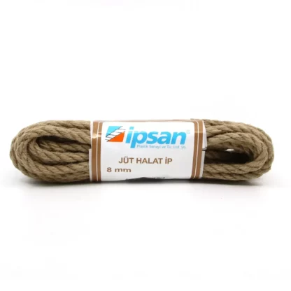 İpsan Kendir Halat (Jüt) 8 mm 20 mt JT0820