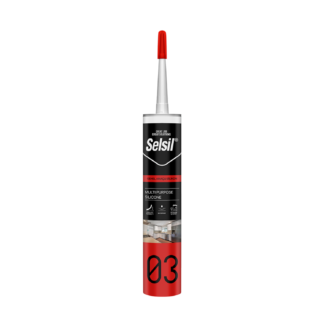 SELSİL GENEL AMAÇLI SİLİKON BEYAZ 280 ML 2477