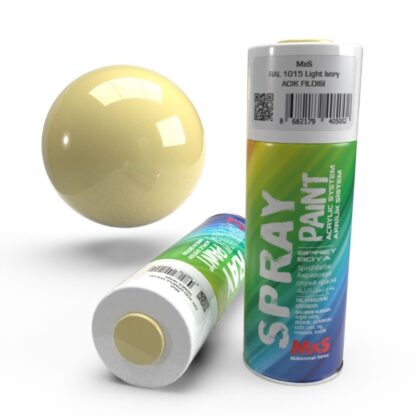 Mxs Sprey Boya 400 ml RAL1015 Fildişi