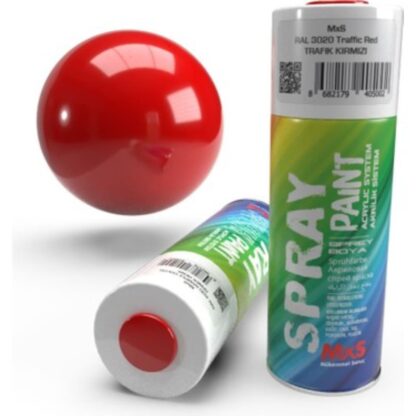 Mxs Sprey Boya 400 ml RAL3002 Karmen Bayrak Kirmzi