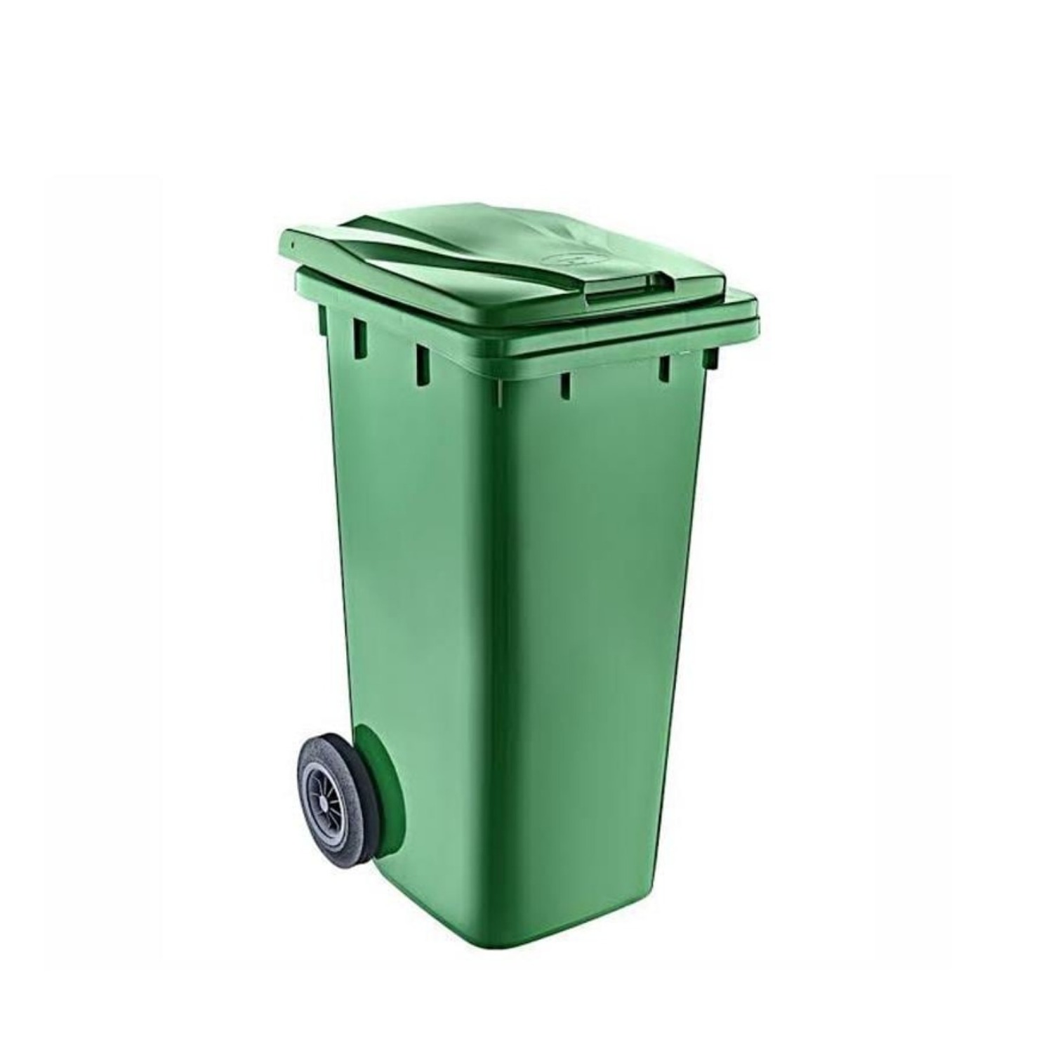 Nossa Plastik Tekerlekli Çöp Kovasi 120 lt Yeşil