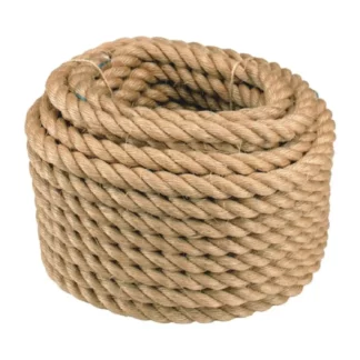 KENDİR HALAT(JÜT) 4 MM (1 TOP 400 MT) (MT 13 GR)