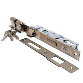KALE SİLİNDİRLİ DAİRE KİLİDİ DİLLİ 153/30 MM NİKEL