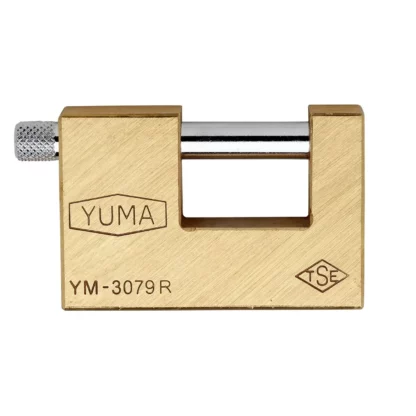 YUMA Kayar Milli Asma Kilit Pirinç 79 mm Ym-3079