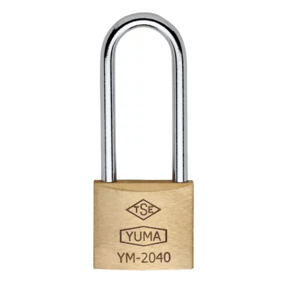 YUMA Pirinç Asma Kilit Uzun 40 mm Ym-2040L