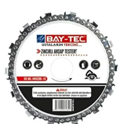 125 mm Zincirli Ahşap Testere Diski Baytec