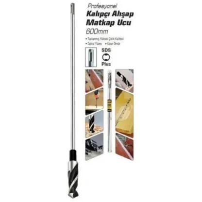 24×600 mm SDS Kalipçi Ahşap Matkap Ucu Baytec