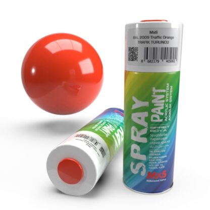 Mxs Sprey Boya 400 ml RAL2009 Trafik Turuncu — Gen 164.01.2009