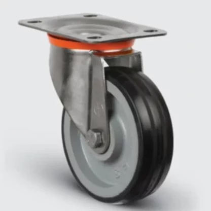 Servis Tekeri Gri Frenli Döner 100 mm (702MTB100F)