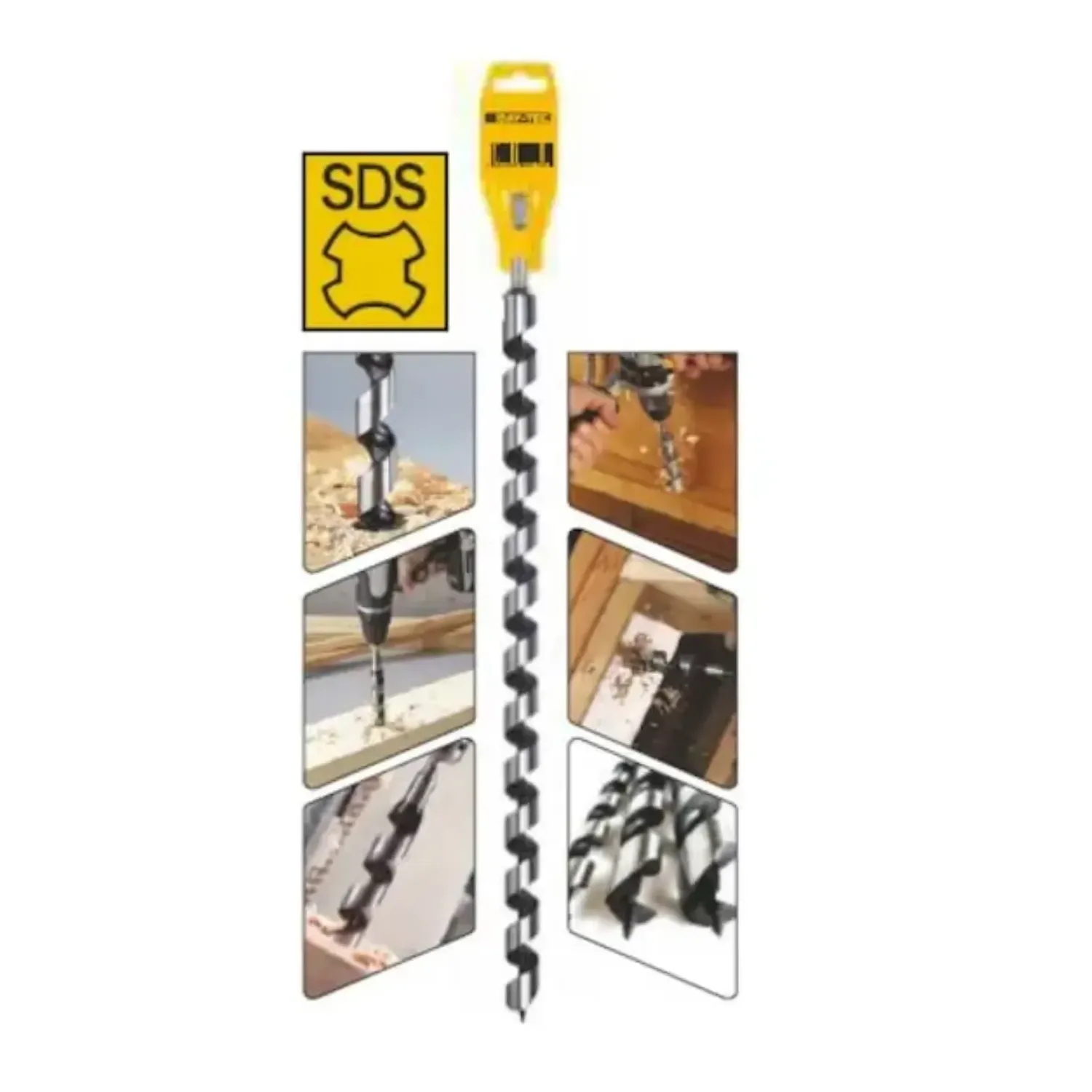 22×500 mm SDS Ahşap Matkap Ucu Baytec