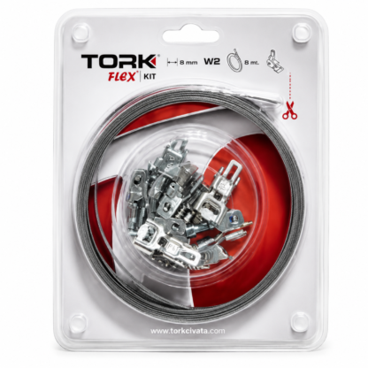 Tork Metal Rulo Kit 3 m Rulo+ 8 Klips