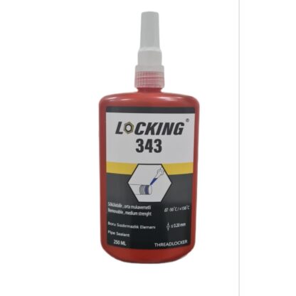 Locking 343 Orta-Yüksek Civata Sabitleyici 250 ml