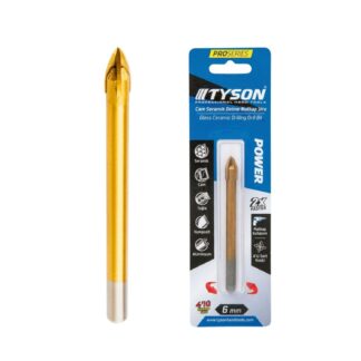 TYSON TYS9083 CAM SERAMİK DELME MATKAP UCU 6 MM