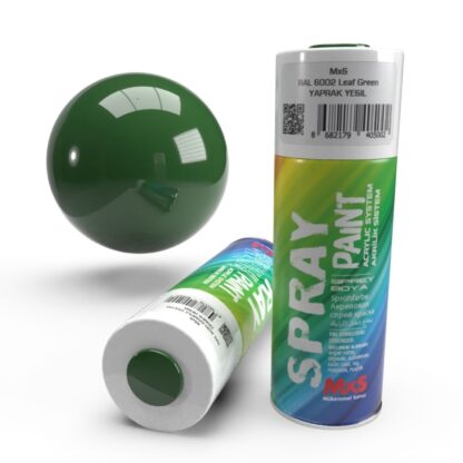 Mxs Sprey Boya 400 ml RAL6002 Yaprak Yeşili