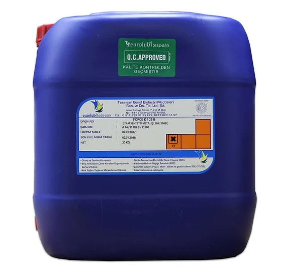 Eurolub K-102 Force Yarı Sentetik Kesme Soğutma Sıvısı 20 kg