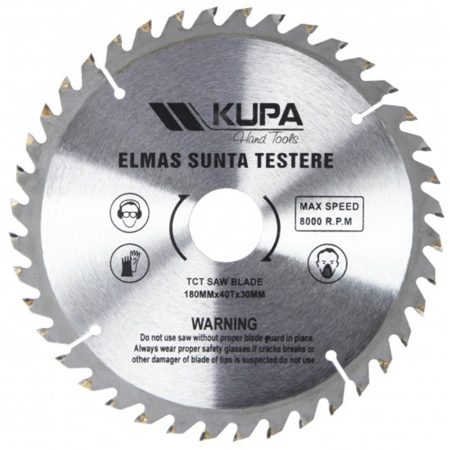 Kupa KUP7004 Sunta Elmas Testere 180X30 mm 40 Diş
