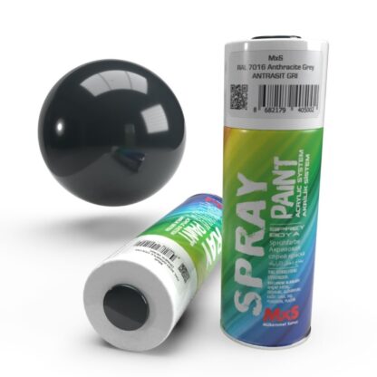Mxs Sprey Boya 400 ml RAL7016 Parlak Antrasit Gri