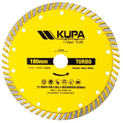 Kupa KUP7011 Turbo Elmas Testere 180 mm