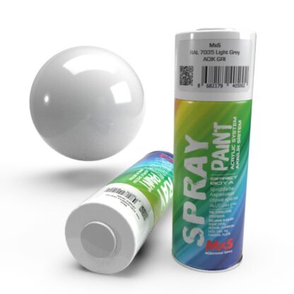 Mxs Sprey Boya 400 ml RAL7035 Açik Gri