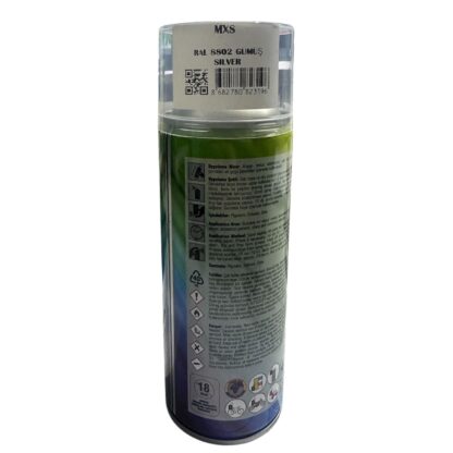 Mxs Sprey Boya 400 ml RAL8802 Alüminyum Gümüş