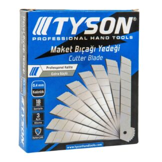 TYSON MAKET BIÇAĞI YEDEĞİ 0,4 MM X 18 MM