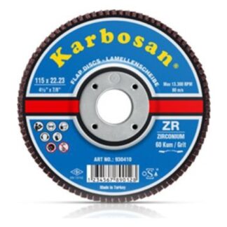 KARBOSAN ZİRKONYUM FLAP DİSK 180X22 80 KUM(983960)