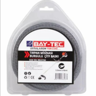 BAYTEC TIRPAN MİSİNA BURGULU ÇİFT BASKI 3.3MX46MT