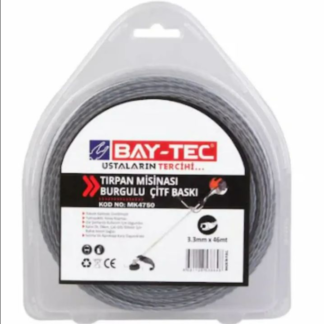 BAYTEC TIRPAN MİSİNA BURGULU ÇİFT BASKI 3.5MX41MT