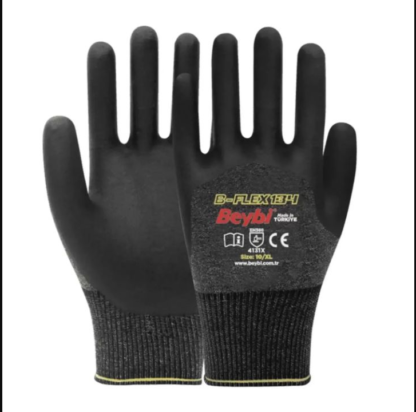 Beybi B-FLEX110 Nitril Kapli Köpük Eldiven NO:7