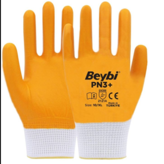 BEYBİ NAYLON NİTRİL ELDİVEN PN3+(PLUS) NO:10