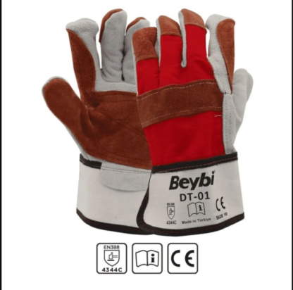 Beybi Deri Taklviyeli Eldiven Dt-01