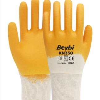 BEYBİ NİTRİL KAPLAMA KN350 (EL-350) SARI NO:10