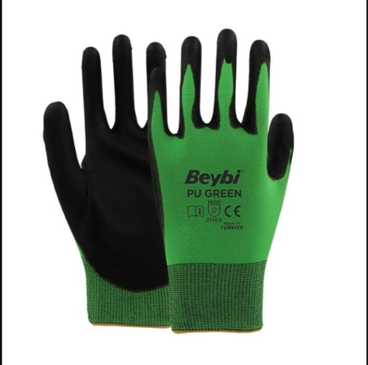 Beybi Pu Green Eldiven NO:9