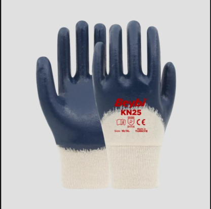 Beybi KN25 Nitril Eldiven Lacivert NO:9