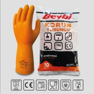 BEYBİ KORUN TURUNCU ELDİVEN NO: 10