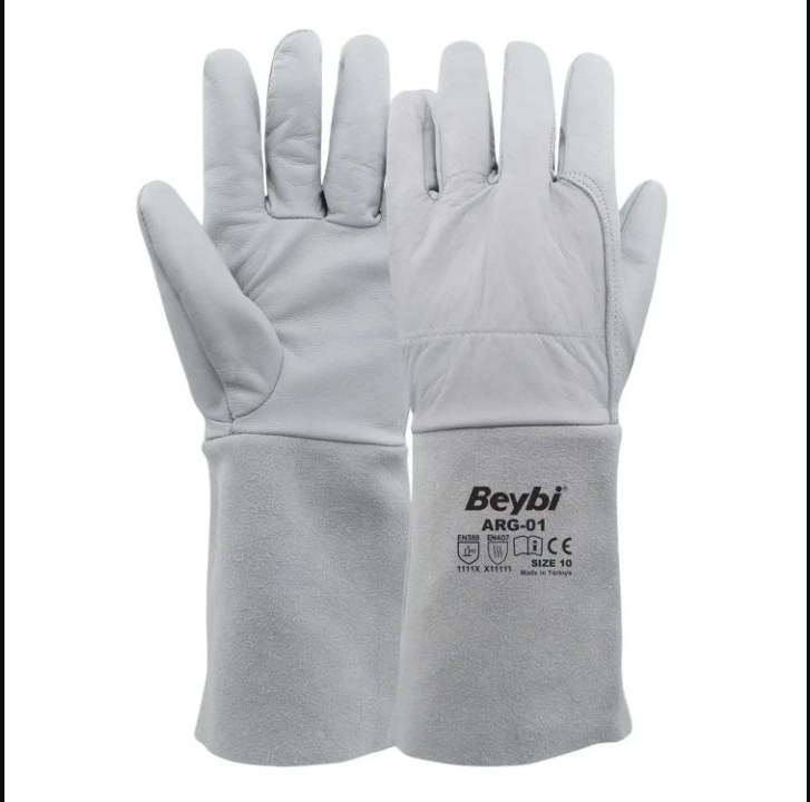 Beybi Arg-01 Argon Kaynak Eldiveni Beyaz